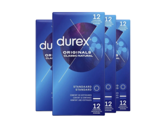 Durex Condooms Classic Natural 12st x4