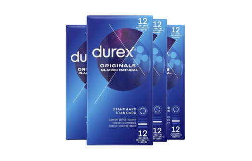 Durex Condooms Classic Natural 12st x4