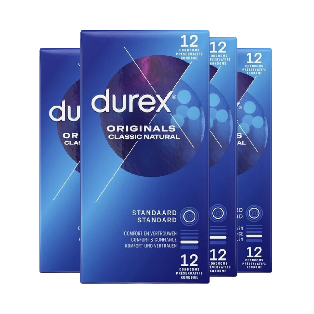 Durex Condooms Classic Natural 12st x4