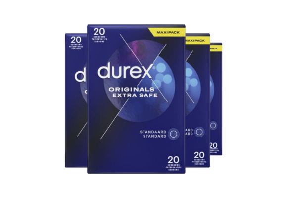 Durex Condooms Extra Safe 20st x4