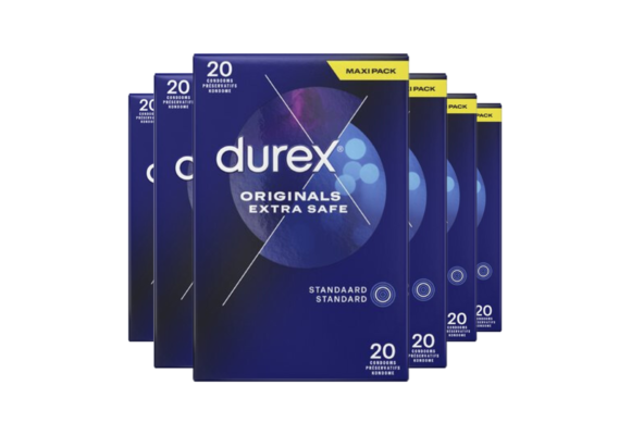 Durex Condooms Extra Safe 20st x6