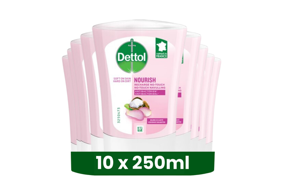 Dettol Handzeep No Touch Navulling - Galamboter - 250ml x10