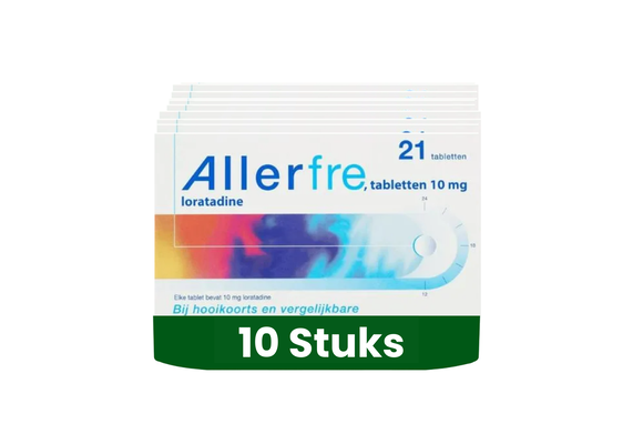 Allerfre - Hooikorts tabletten - 21 stuks - 7 Stuks - Voordeelverpakking