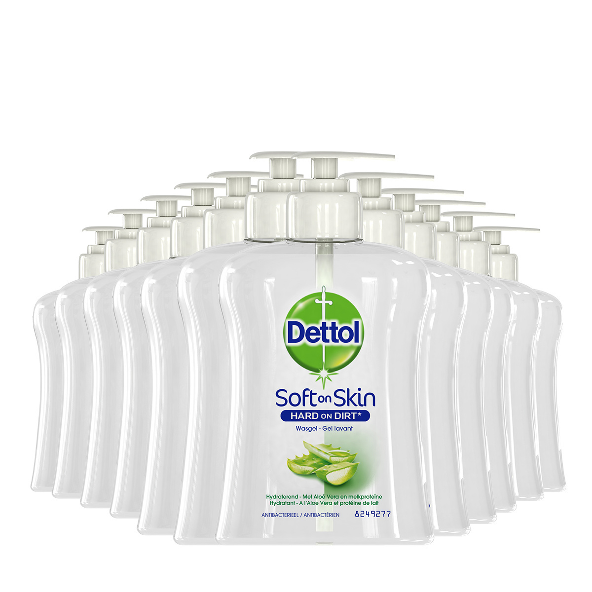 Dettol Handzeep - Verzachtend â€“ Aloe Vera - 250ml x12