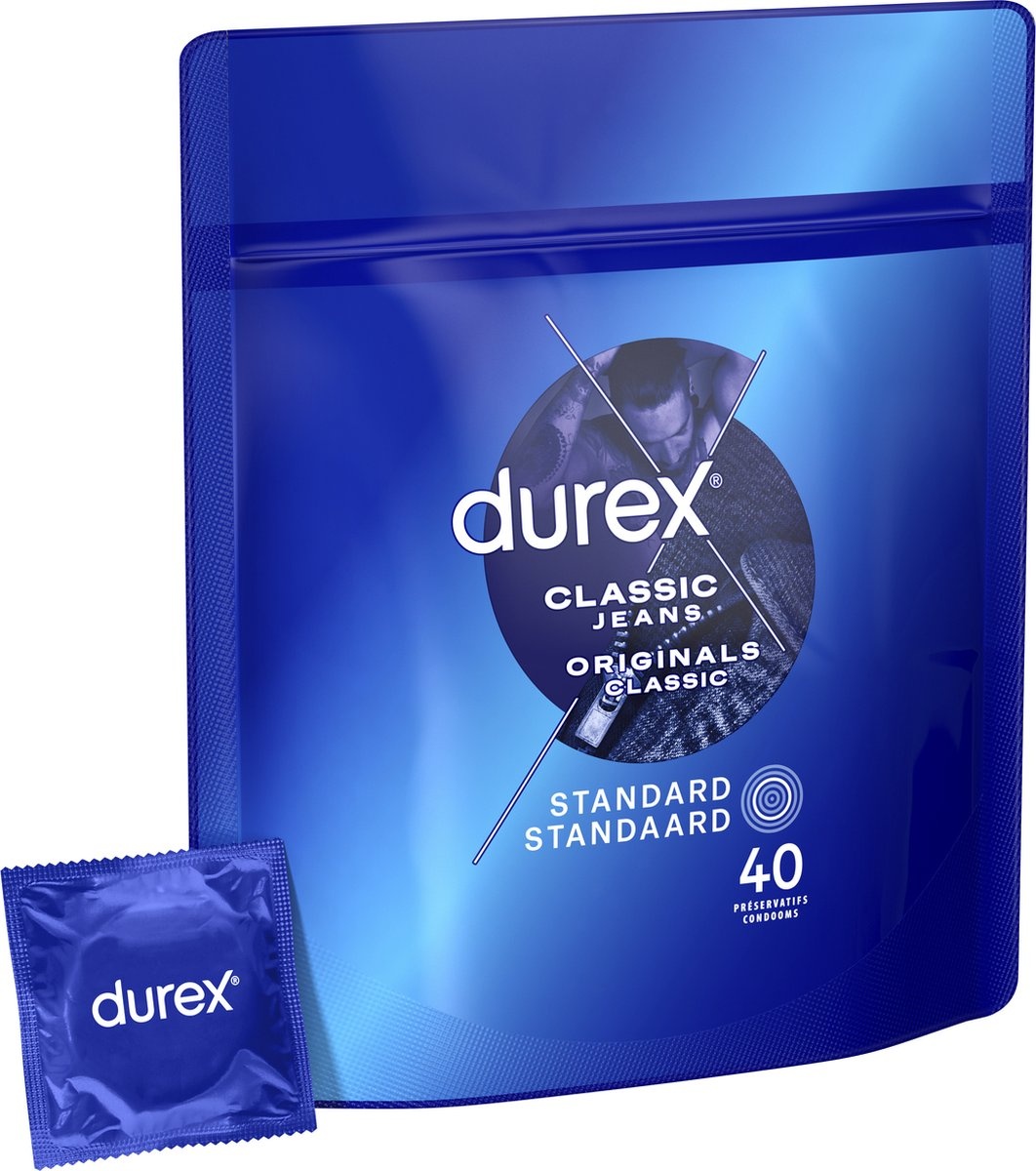 Durex Condooms 120 stuks - Classic Natural 40 stuks - Pleasure Me 40 stuks - Thin Feel Extra Lube (Dun met Extra Glijmiddel) 40 stuks - Voordeelverpakking