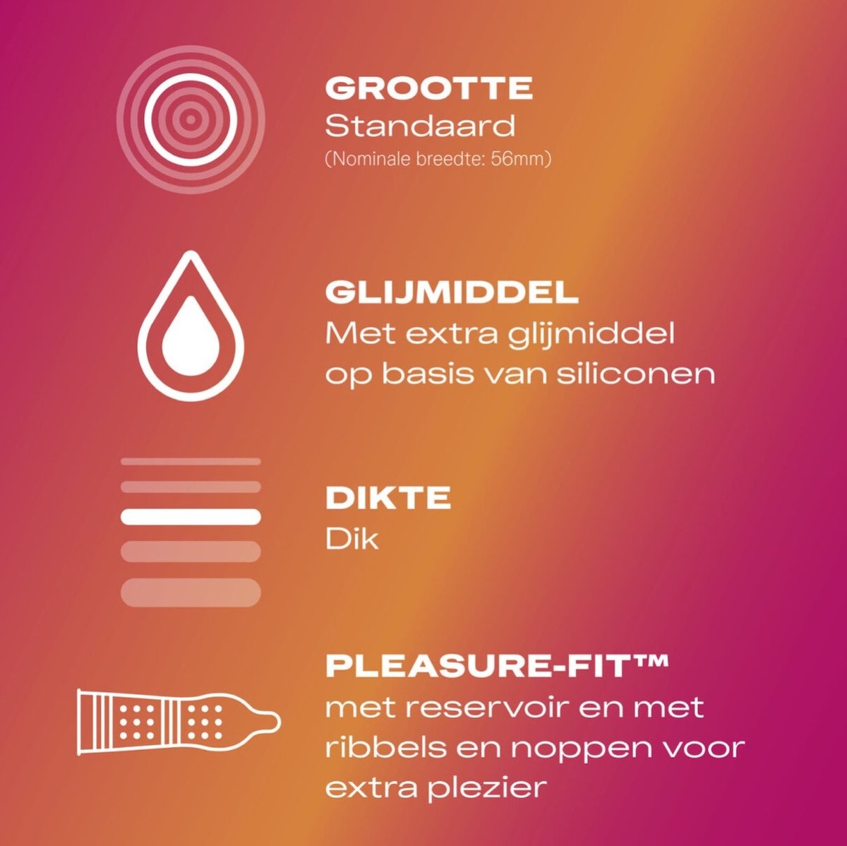 Durex Condooms 120 stuks - Classic Natural 40 stuks - Pleasure Me 40 stuks - Thin Feel Extra Lube (Dun met Extra Glijmiddel) 40 stuks - Voordeelverpakking