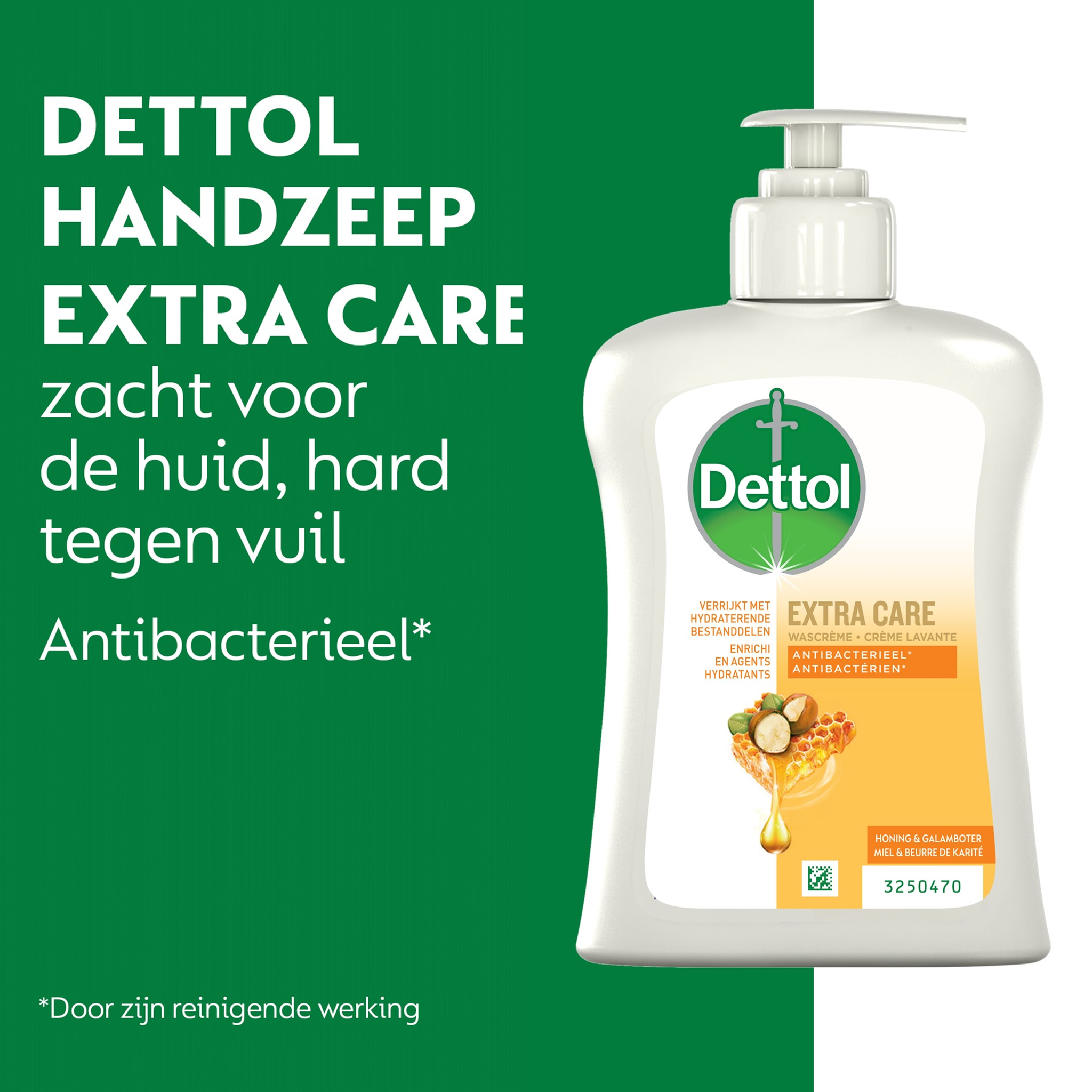 Dettol Extra Care Honey & Sheabutter  250ML