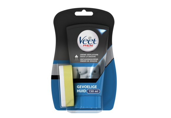 Veet Ontharingscreme - Man - Gevoelige Huid - In Shower - 150ml