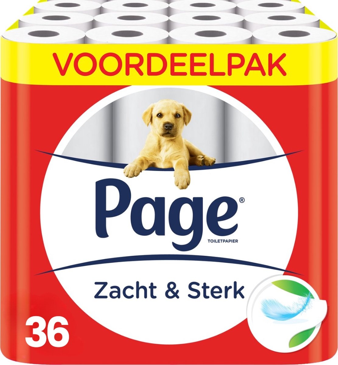 Page toiletpapier - 36 rollen - Zacht & Sterk wc papier - voordeelverpakking