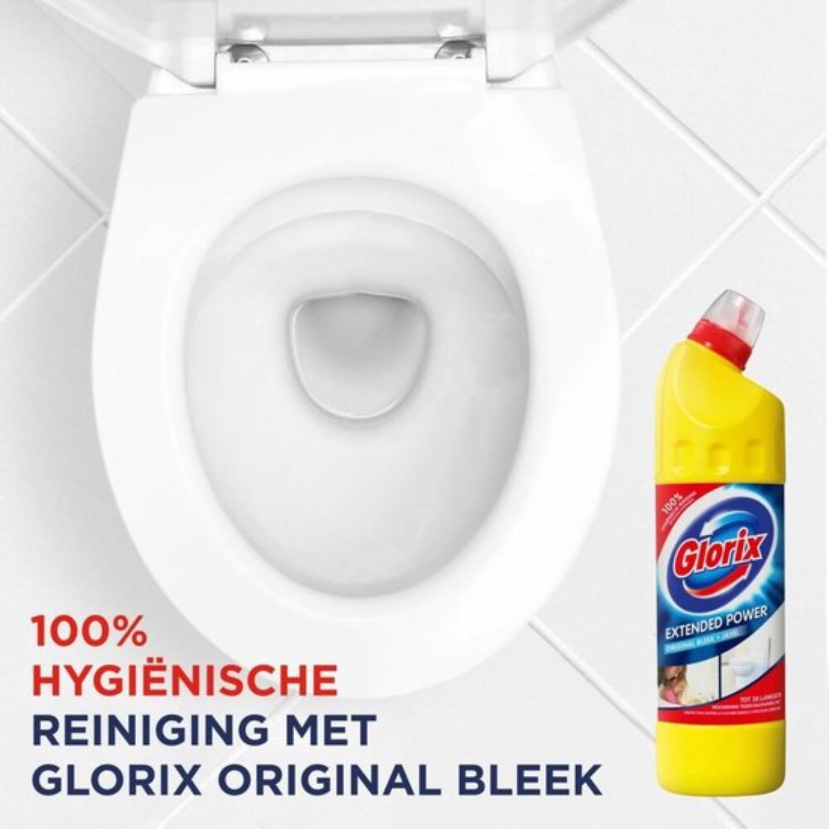 Glorix bleek - 15 Stuks - Toiletreiniger - Original Bleek/Javel - Voordeelverpakking