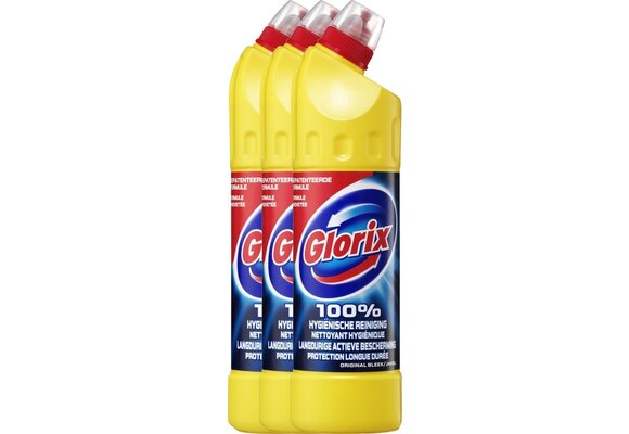 Glorix Bleek Original 750ML - 3 Stuks - Voordeelverpakking
