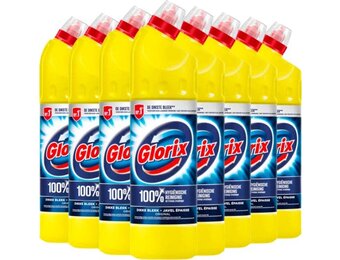 Glorix Bleek Original 750ML - 8 Stuks - Voordeelverpakking