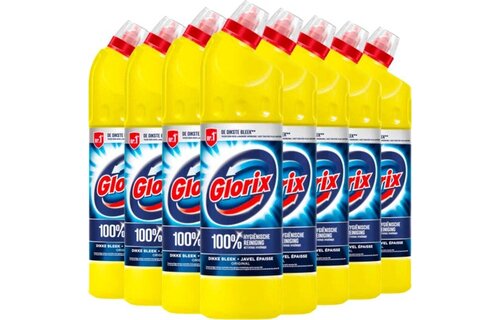 Glorix Bleek Original 750ML - 8 Stuks - Voordeelverpakking