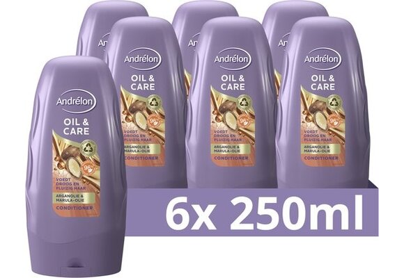 Andrélon Special Oil & Care Conditioner - 6 x 250 ml - Voordeelverpakking