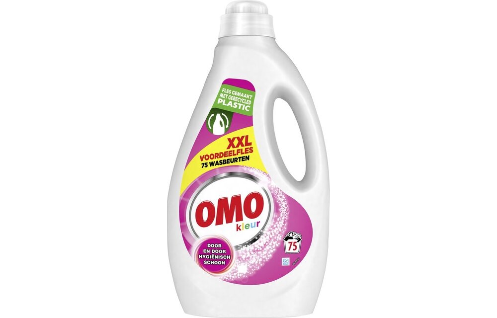 Omo Kleur Vloeibaar Wasmiddel - 75 wasbeurten - Voordeelverpakkingq