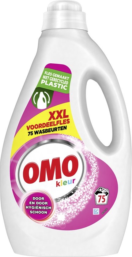 Omo Kleur Vloeibaar Wasmiddel - 75 wasbeurten - Voordeelverpakkingq