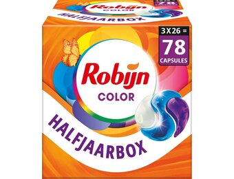 Robijn Classics Capsules Color​ 26 x 3 - Wasbeurten - Voordeelverpakking