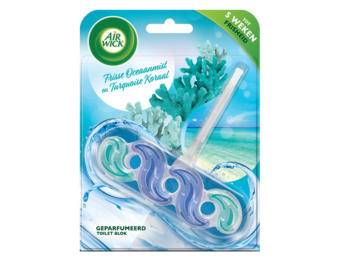 Air Wick Geparfumeerd Toilet Blok - Frisse Oceaanmist en Turquoise Koraal - 1 Stuk