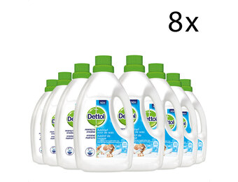 Dettol - Dettol Wasmiddel Toevoeging - Hygiëne Fresh - 1,5L - 8 Stuks