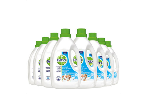 Dettol Was Toevoeging Hygiëne Fresh - 1,5L x8