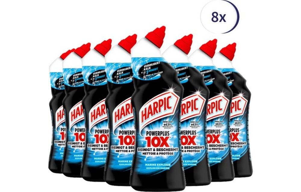 Harpic Gel PowerPlus Marine 750ml x8