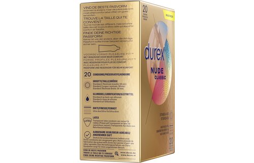 Durex Condooms Nude 20st