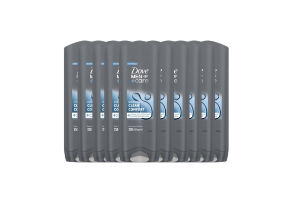 Dove M+C Shower Clean Comfort 250ML x10
