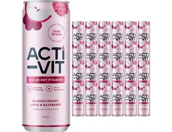 ActiVit 330ML x 4 Multipack Blackcurrant Apple (6 x 4 pack in a case)