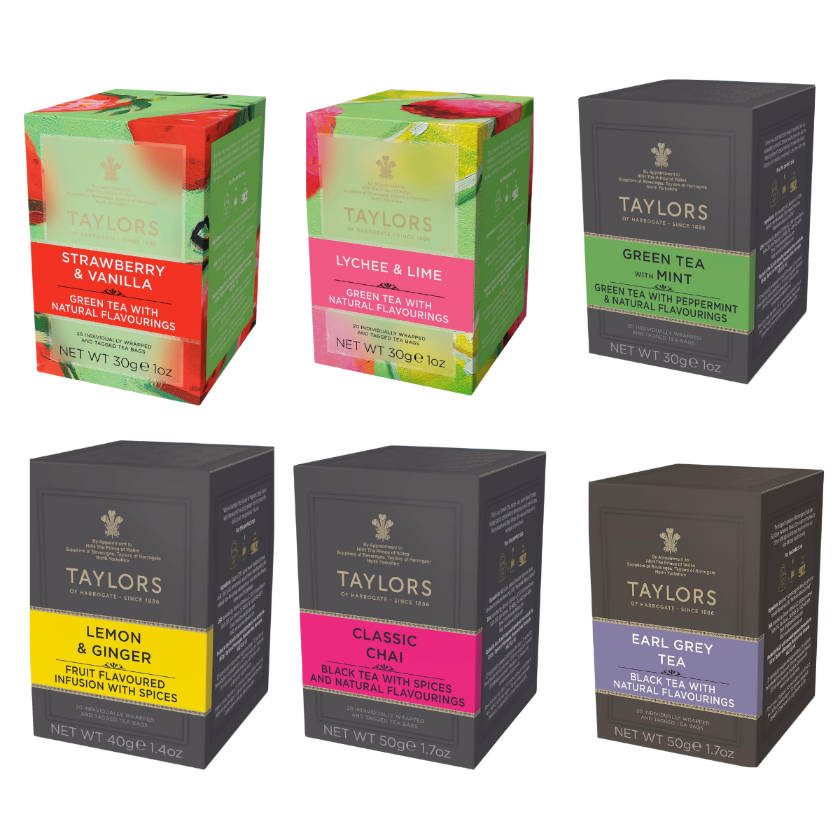 Taylors of Harrogate mix 120 stuks thee