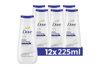 Dove Shower Deeply Nourishing 225ML 12x