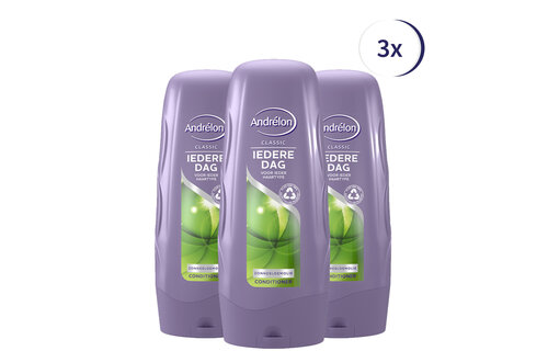 Andrélon Classic Iedere Dag Conditioner - 3 x 250 ml - Voordeelverpakking