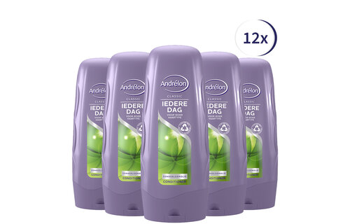 Andrélon Classic Iedere Dag Conditioner - 12 x 250 ml - Voordeelverpakking