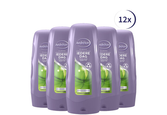 Andrélon Classic Iedere Dag Conditioner - 12 x 250 ml - Voordeelverpakking