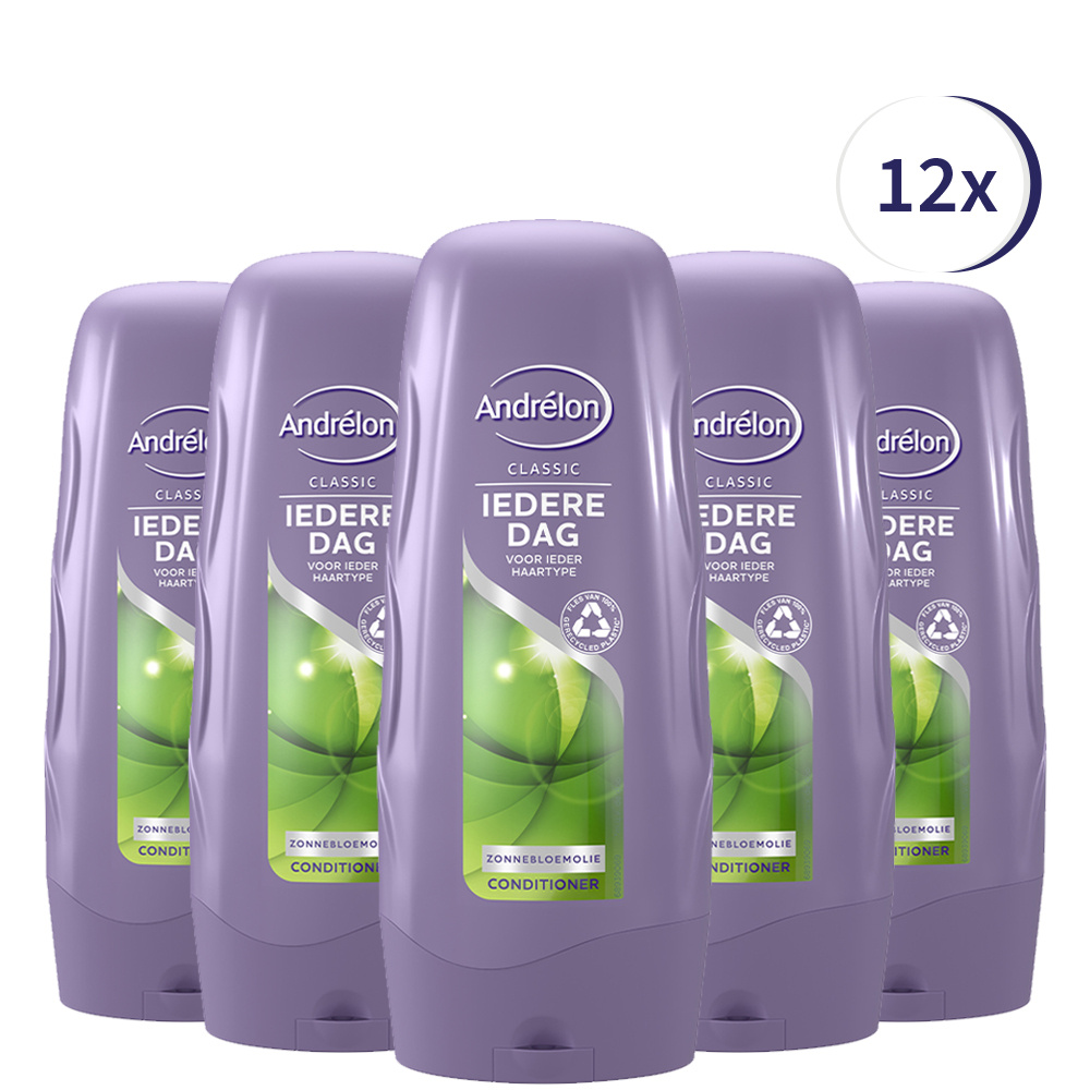 Andrélon Classic Iedere Dag Conditioner - 12 x 250 ml - Voordeelverpakking
