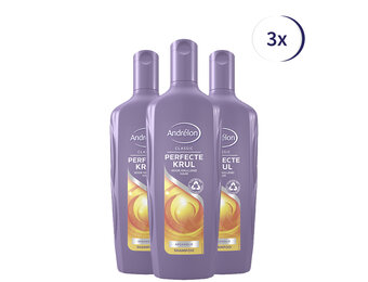 Andrélon Perfecte Krul Shampoo - 3 x 300 ml - Voordeelverpakking