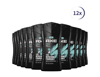 Axe Apollo Showergel - 12 x 250 ml - Voordeelverpakking