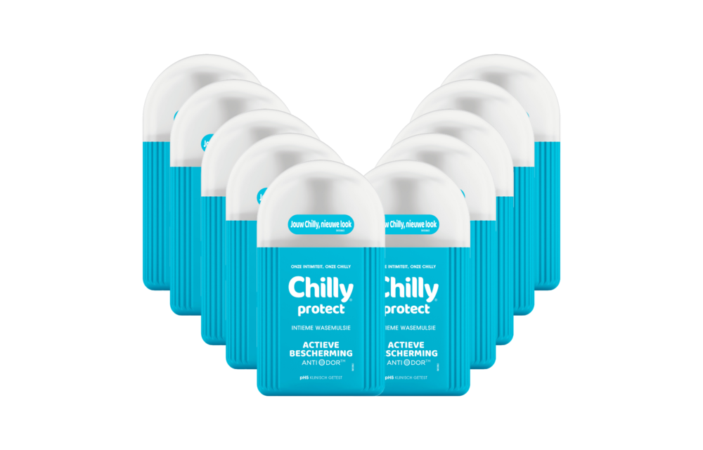 Chilly Intieme wasemulsie Protect - 10 stuks - voordeelverpakking