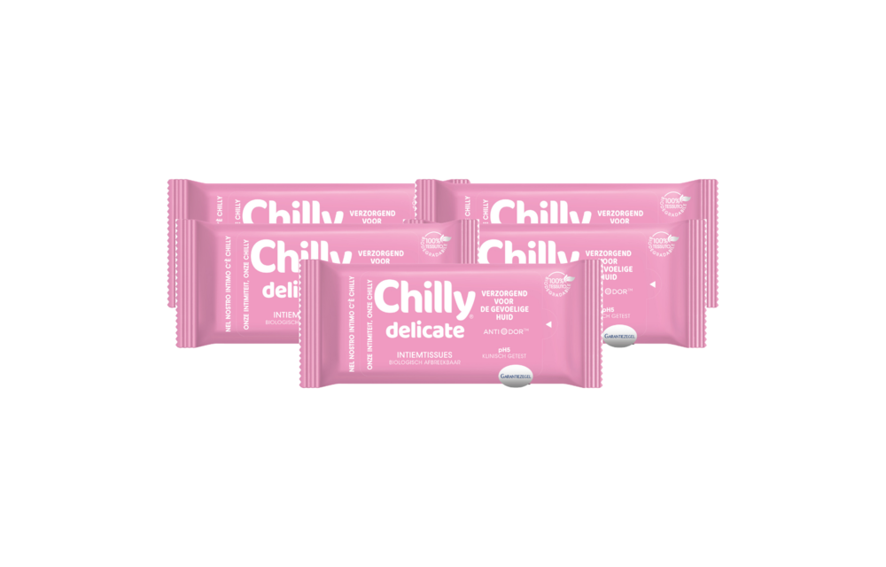 Chilly Intiemtissues Delicate - 5 stuks - voordeelverpakking