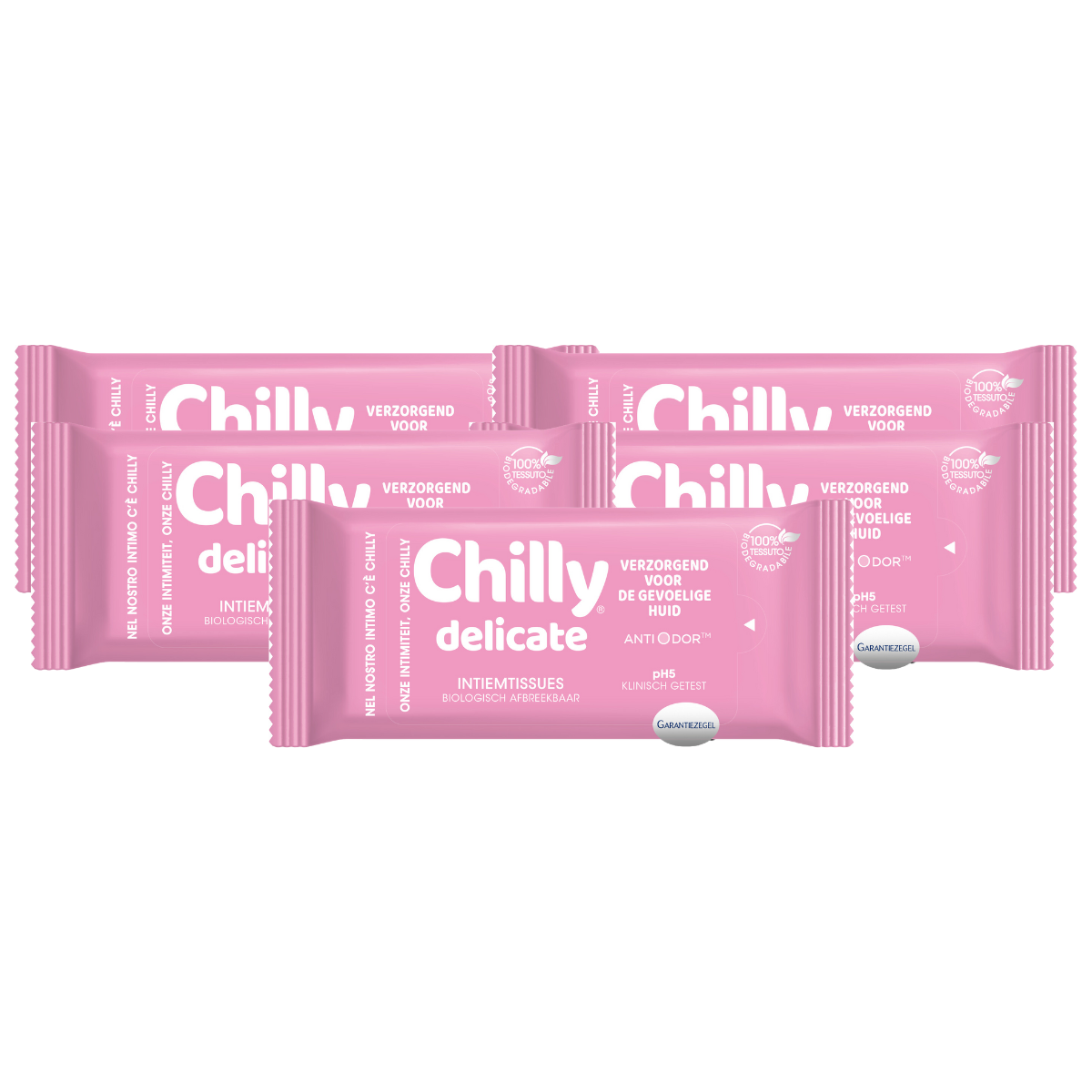 Chilly Intiemtissues Delicate - 5 stuks - voordeelverpakking