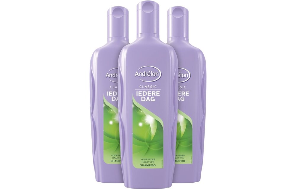 Andrélon Shampoo Iedere Dag - 3 x 300 ml - Voordeelverpakking