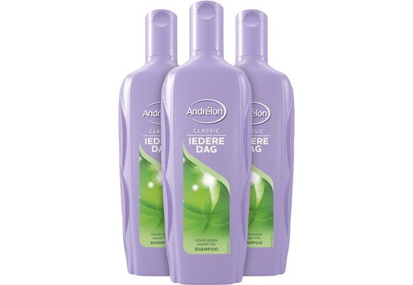 Andrélon Shampoo Iedere Dag - 3 x 300 ml - Voordeelverpakking