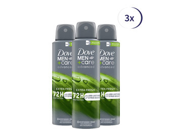 Dove Men+Care - Deodorant - Spray - Extra Fresh - 150ml x 3