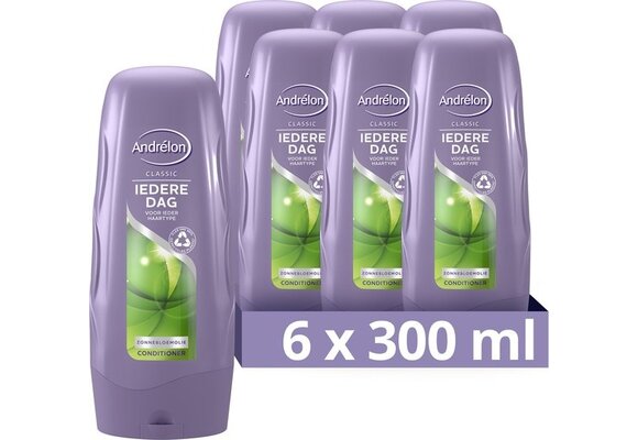 Andrélon Classic Iedere Dag Conditioner - 6 x 300 ml - Voordeelverpakking