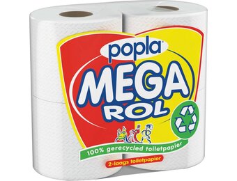 Popla Megarol wc papier - 24 rollen