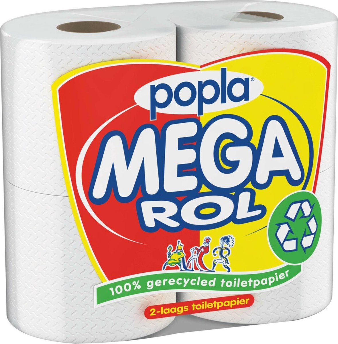Popla Megarol wc papier - 24 rollen