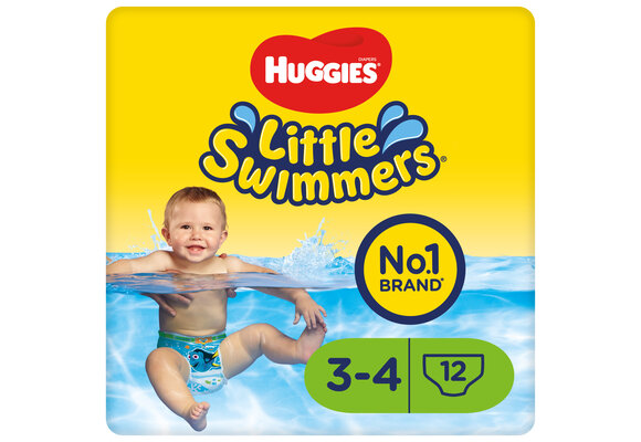 Huggies Little Swimmers - zwemluiers - maat 3/4 - (7 tot 15 kg) - voordeelverpakking - 36 stuks