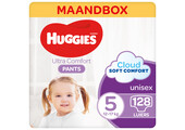 Huggies Luierbroekjes - maat 5 (12 tot 17 kg) - Ultra Comfort - unisex - 128 stuks - Maandbox