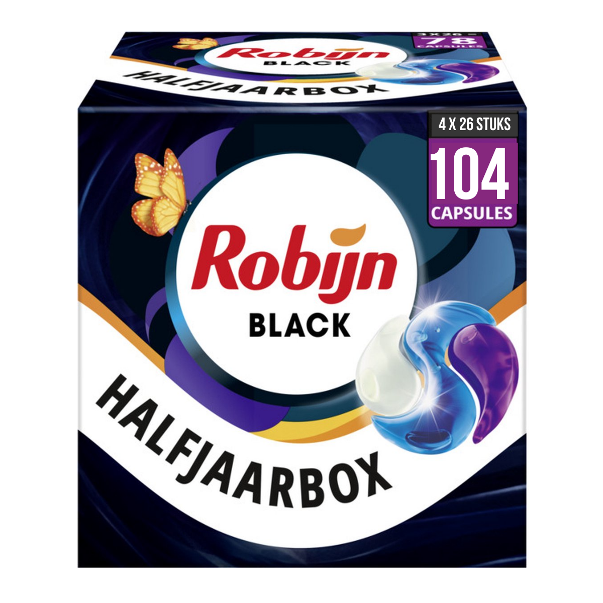 Robijn&amp;nbsp;Classics Capsules Black Velvet? 26 x 4 - Voordeelverpakking