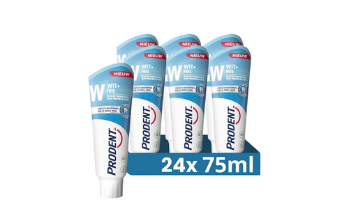 Prodent - Tandpasta - Wit + Fris - 24 x 75ml