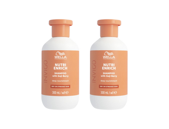 Wella Invigo Nutri Enrich Shampoo Droog Haar 300ml - 2 Stuks - Voordeelverpakking